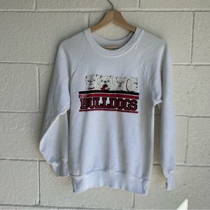 Vintage Georgia tech bulldogs sweatshirt crewneck